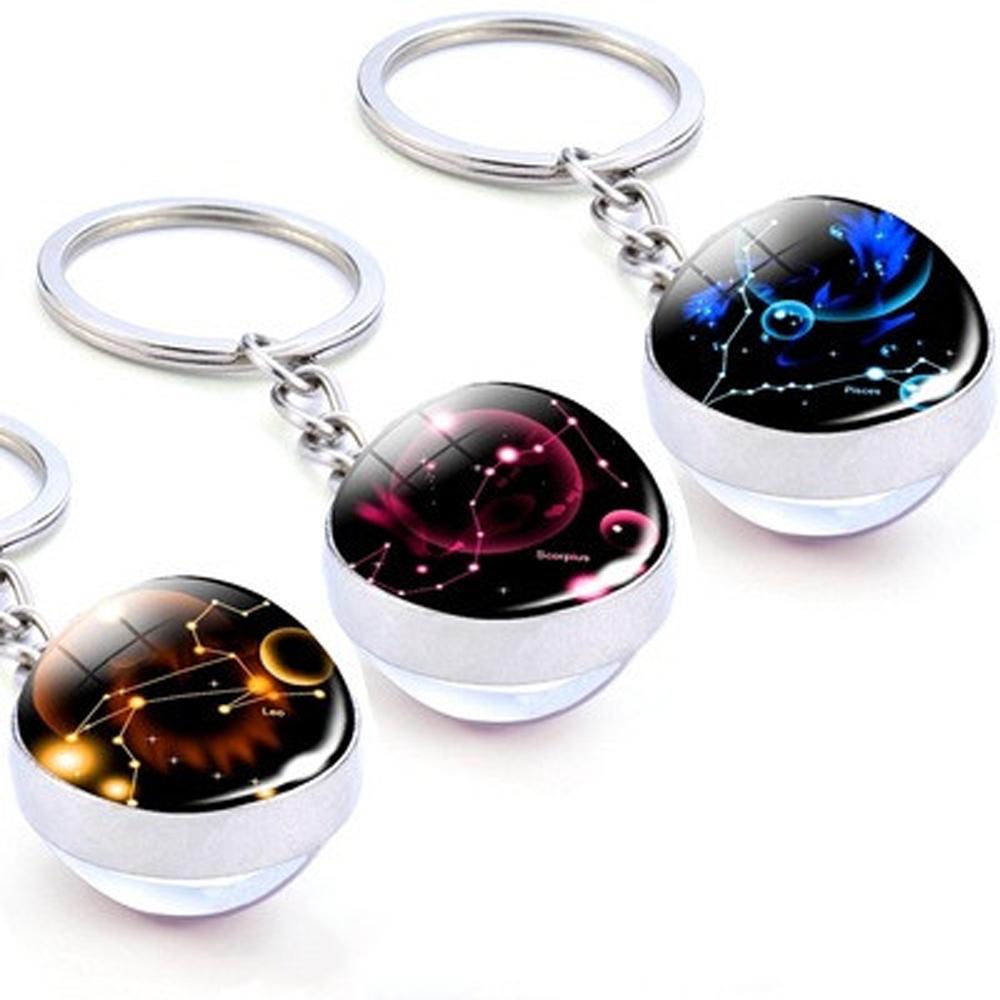 Móc Khóa Hình Bọ Cạp 12 Cung Hoàng Đạo Mặt Kính