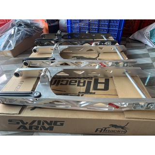 Gấp CNC Phay Lỗ racing chính hãng đen xám bạc cho exciter150 135 và winer sonic