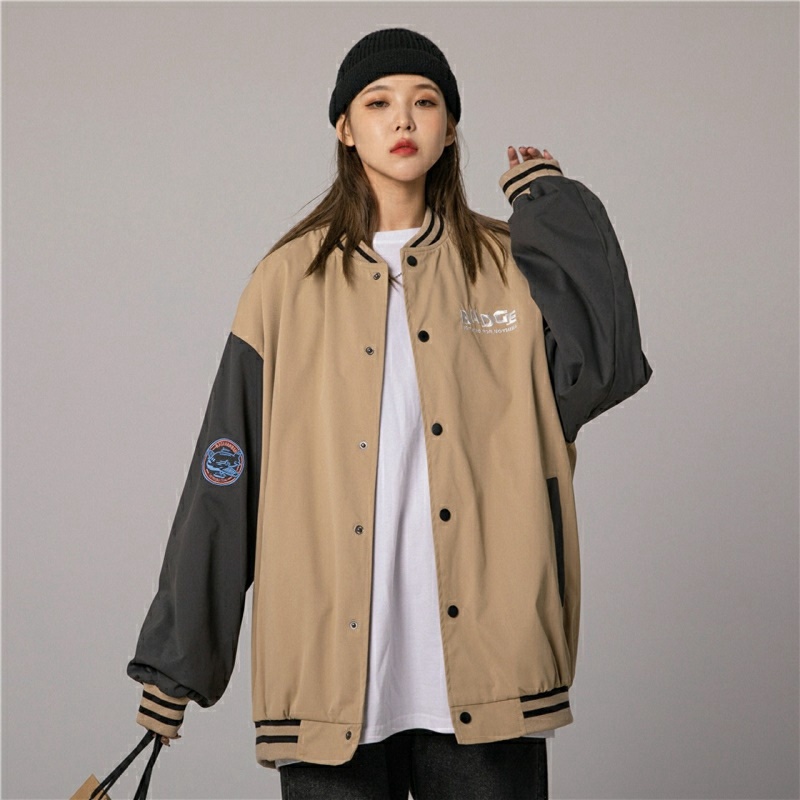 Áo Khoác Dù Nam Nữ Bóng Chày BADGE TP05 Cao Cấp Màu Sắc Siểu KUL  - ĐĂNG QUANG FASHION