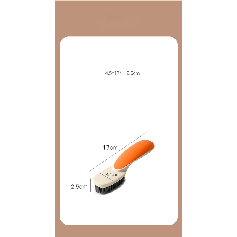 Bộ Bàn Chải Chà Giày Lông Mềm Không Làm Tổn Thương Đa Năng