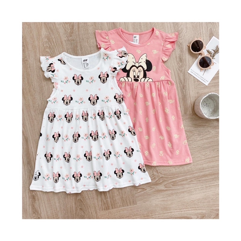 Set 2 váy Mickey HM xuất xịn