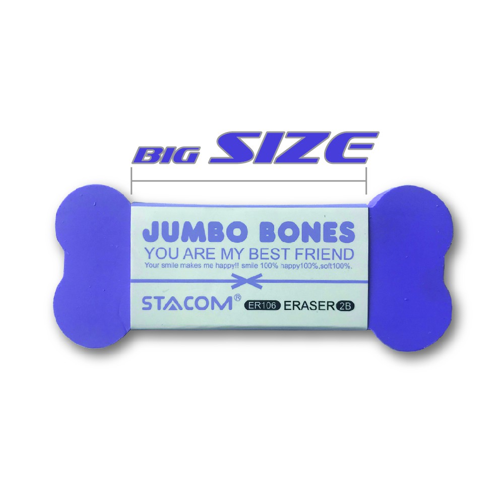 Gôm đại Jumbo Bones Stacom ER106