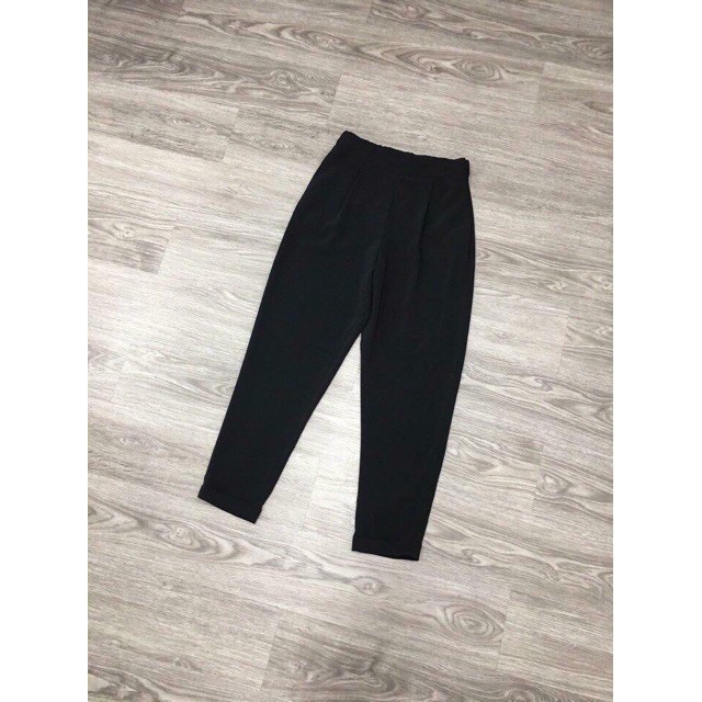 [Hình thật sàn] Quần tây baggy đen [ đủ size SML XL] chất đẹp và dày | BigBuy360 - bigbuy360.vn