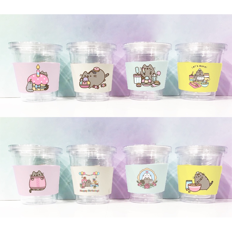 Cốc 2 lớp pusheen C2DI10 cốc giữ nhiệt ly 2 lớp pu cốc làm lạnh dễ thương