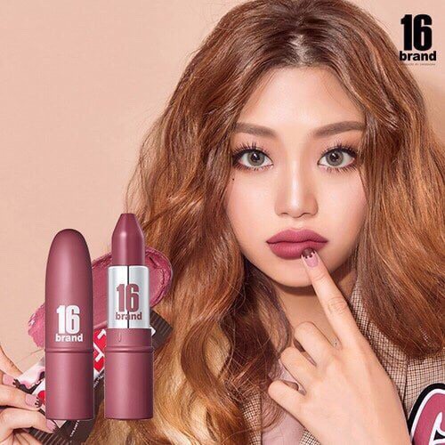 Son 16 Brand Creamy Matte Lipstick Ru 16 Taste Chu Edition