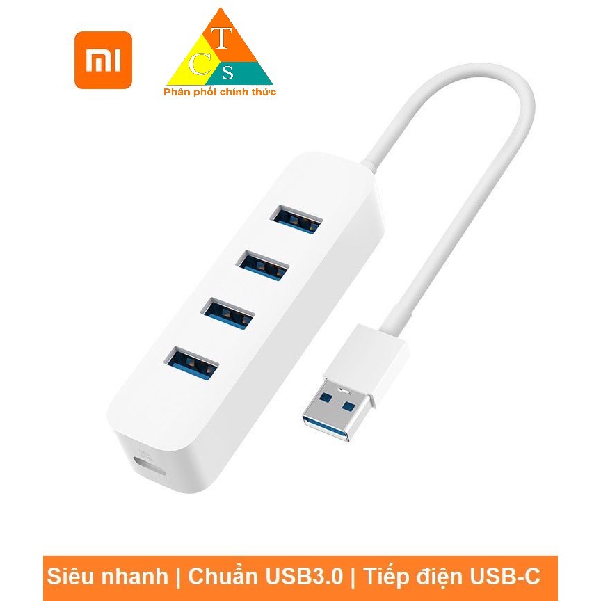 Bộ chia Hub USB 3.0 Xiaomi - 1 ra 4 cổng usb