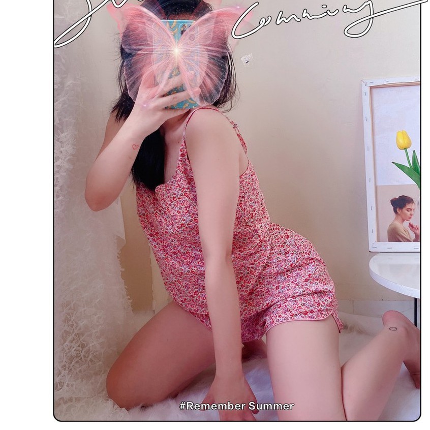 [45-68kg] ♥️HOA NHÍ ♥️ [SX777] Đồ bộ mặc nhà dễ thương - KELLYWANG