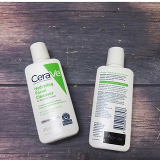 Sữa Rửa Mặt Cho Da Khô, Nhạy Cảm CERAVE Hydrating Cleanser - 87ml