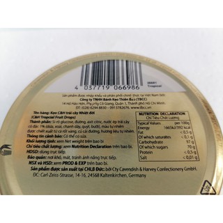 Kẹo trái cây Cavendish & Harvey Tropical Fruit 200g