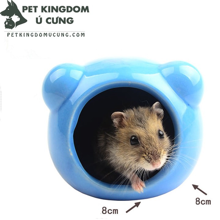 Nhà ngủ sứ cho hamster mickey