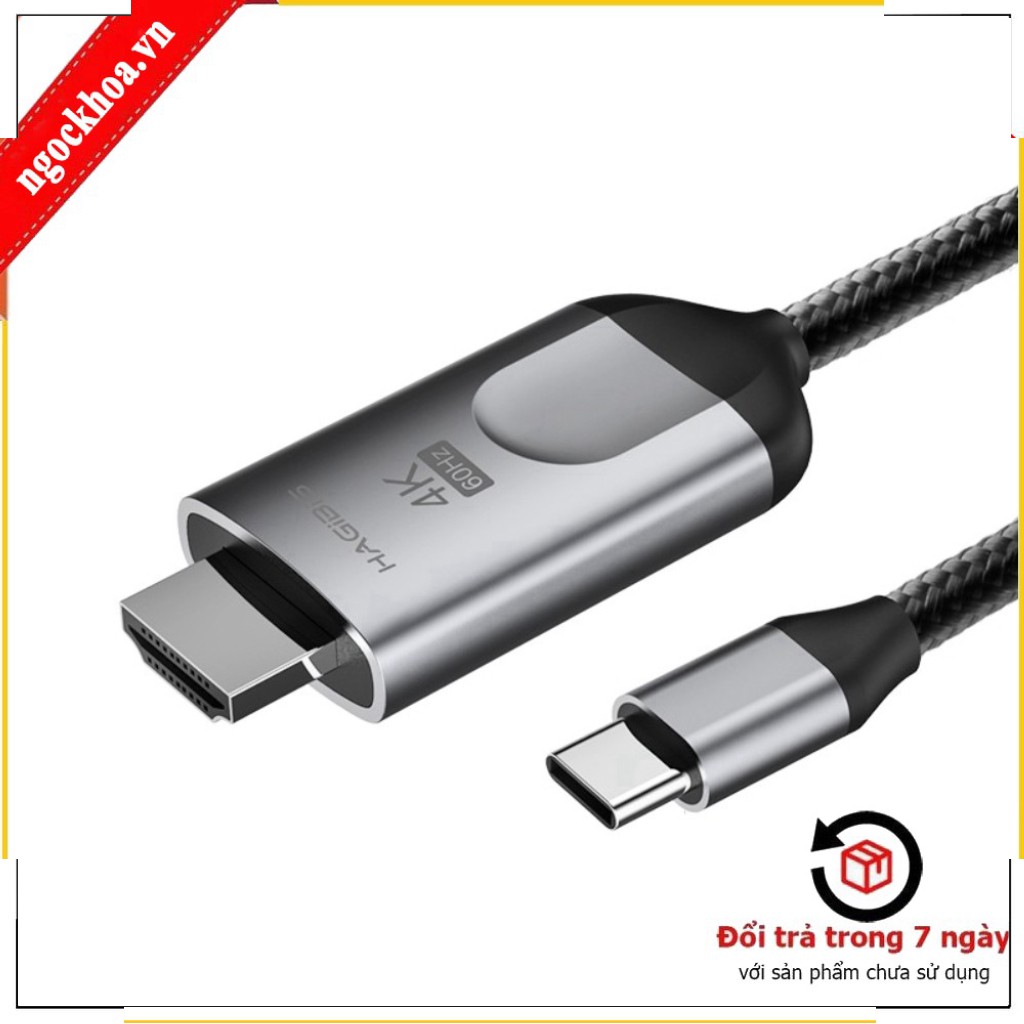 T- Cáp chuyển USB-C to HDMI 4K/60Hz Hagibis