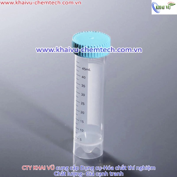 Combo 10 ống ly tâm chia vạch 50ml, chân tự đứng