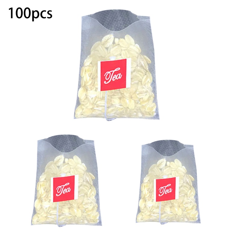 ✿ Set 100 Túi Lọc Có Dây Rút Tiện Dụng Cho Gia Đình