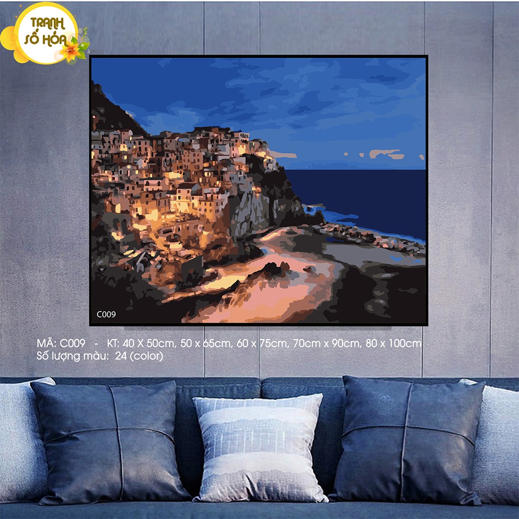 Tranh Sơn Dầu Số Hóa Phong Cảnh Tiệm Nhà Mít 50 Mẫu Đẹp Nhất Hàng Có Sẵn | BigBuy360 - bigbuy360.vn