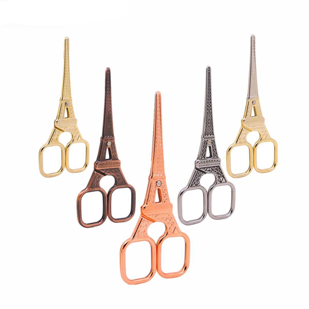 Kéo Cắt Giấy Bằng Thép Không Gỉ Phong Cách Vintage