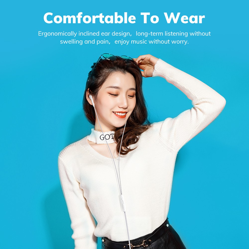 Tai Nghe Nhét Tai topk f20 Có Micro Và Nút Điều Khiển Âm Lượng Cho samsung huaweiearphones