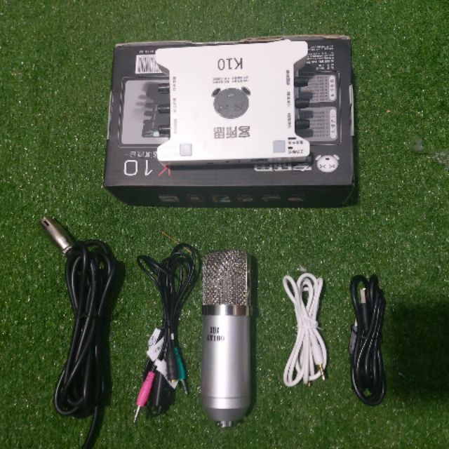 Compo trọn bộ hát live tream K10 . MIC XOX AT 100