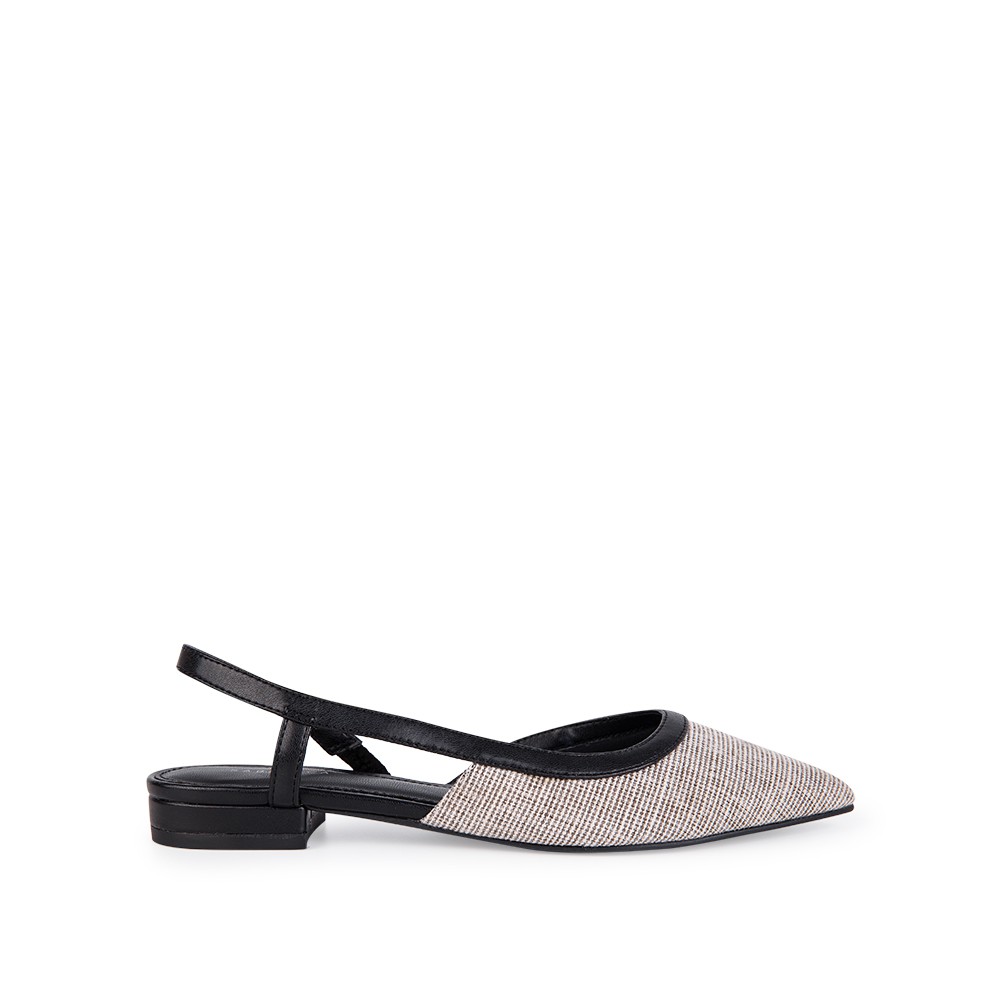 Giày Sandal đế bệt phối vải tweed - Sablanca 5050SK0049