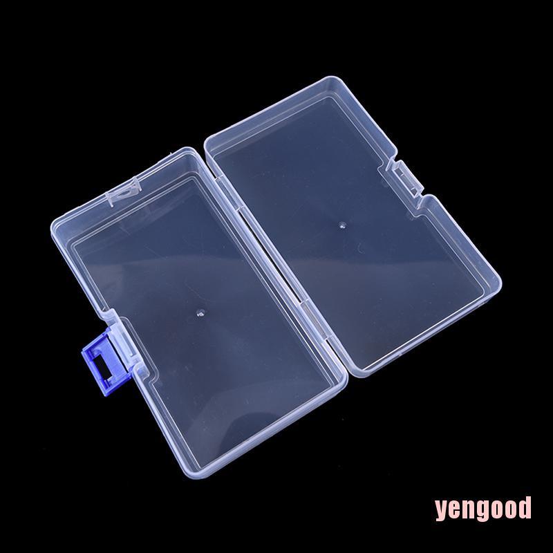 1 Hộp Nhựa Trong Suốt Đựng Dụng Cụ Câu Cá Tiện Lợi