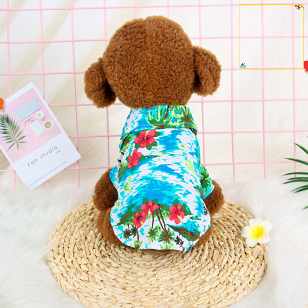 Áo Thun Cotton In Họa Tiết Cho Thú Cưng