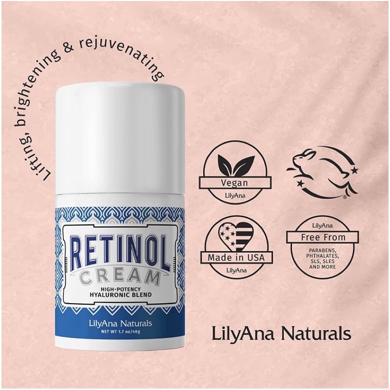 Kem dưỡng chống lão hoá Retinol LilyAna 48g USA