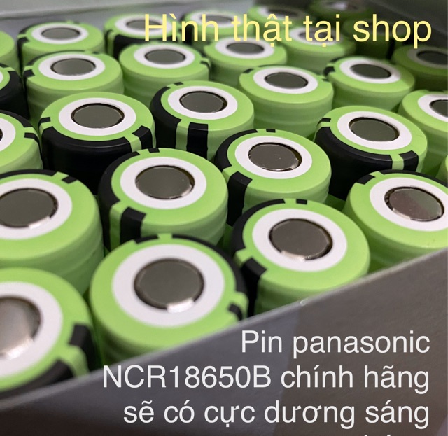 [P4] Pin Panasonic NCR18650B, 3400mAh chính hãng, date mới