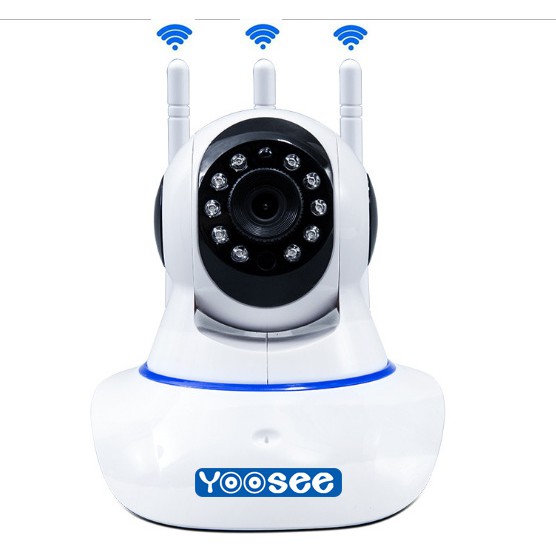 Camera ip Yoosee 3 râu Siêu nét/ Carecam 3 anten 2.0MP | WebRaoVat - webraovat.net.vn