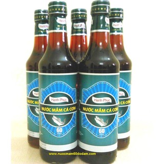 Nước mắm hạnh phúc 60 độ đạm chai 500ml