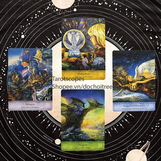 [Mã TOYDEC hoàn 20K xu đơn 50K] Tarotscopes Bộ bài Oracle Mystical Wisdom card