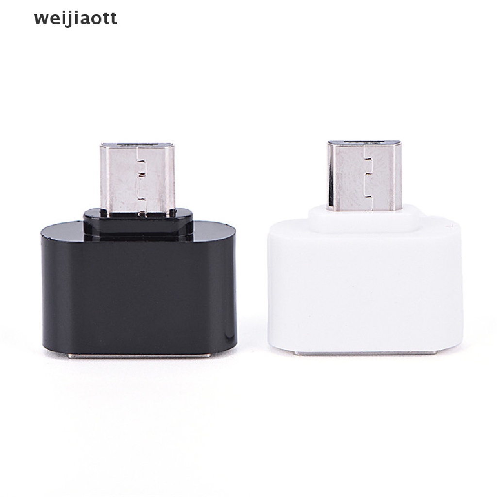 weijiaott Mini OTG Cable USB OTG Adapter Micro USB to USB Converter for Tablet PC Android Samsung Xiaomi HTC SONY LG WT