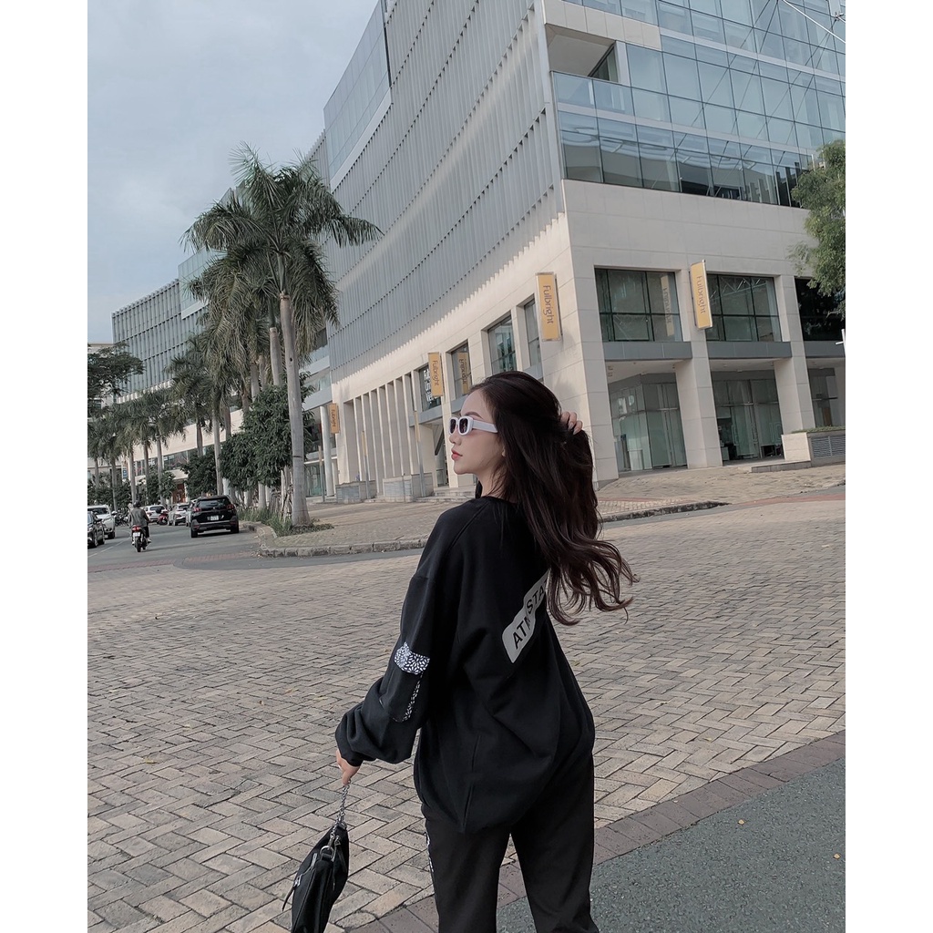 Áo Tay Dài Oversize Hoodie Yoona FC 1455