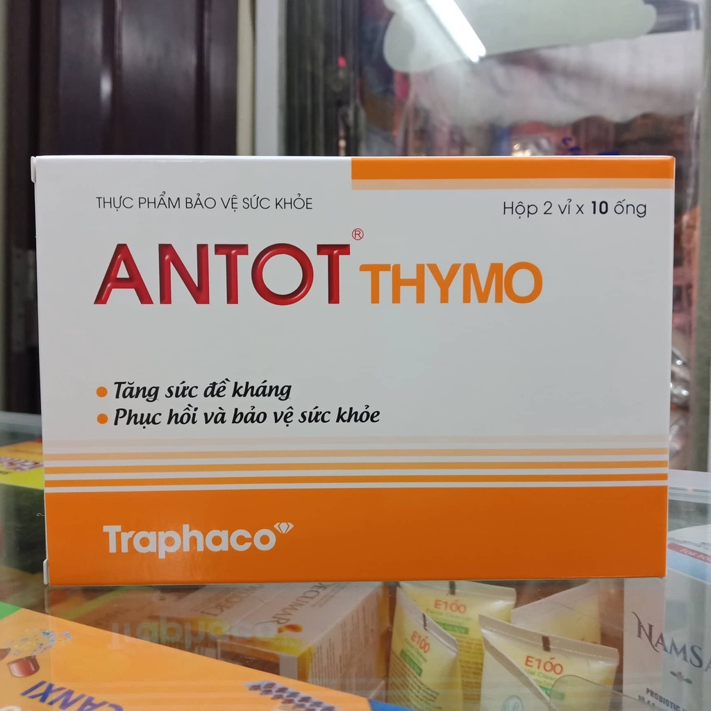 ANTOT THYMO - THỰC PHẨM TĂNG SỨC ĐỀ KHÁNG CHO TRẺ EM VÀ NGƯỜI LỚN