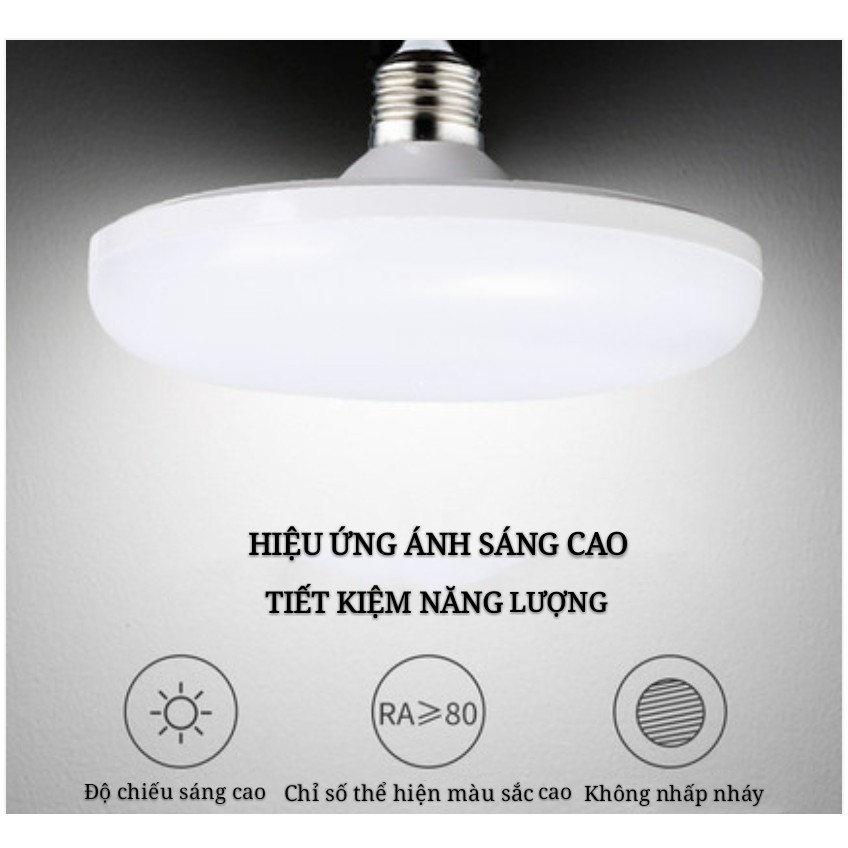 Bóng Đèn Led UFO (18W-24W-36W-50W) Ánh Sáng Trắng