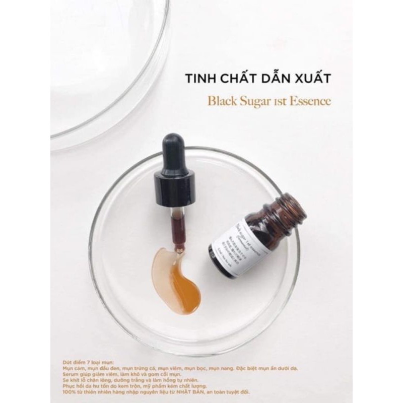 Serum đường đen Black sugar ♥️ Black sugar Nhật Bản chính hãng (PHIÊN BẢN ĐEN NGỪA MỤN TỐT HƠN) ko vỏ hộp