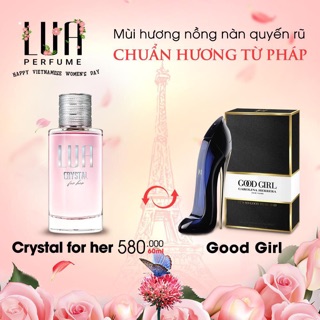 Nước Hoa LUA Srystal for Her [ Hàng chính hãng 100%](thanh lý hàng mất hộp)