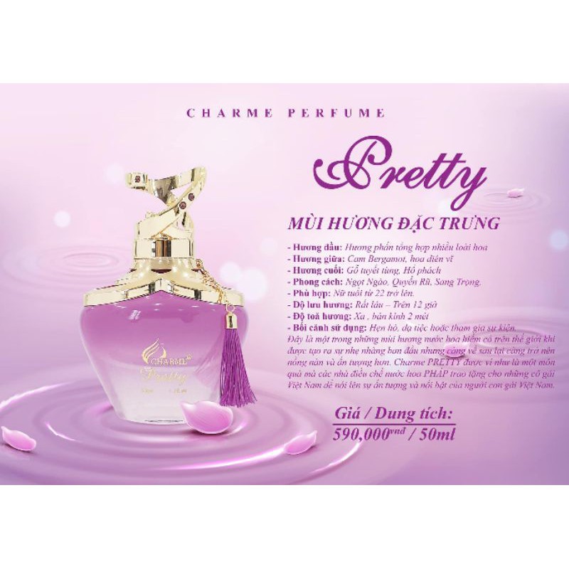 Nước hoa nữ  Pretty 50ml