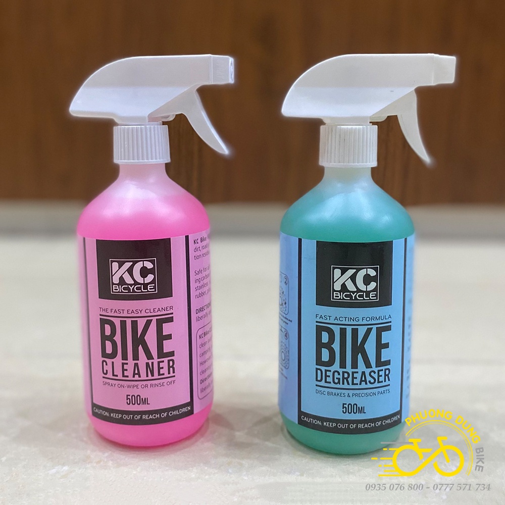 Bình xịt tẩy rửa xe đạp KC BICYCLE 500ml