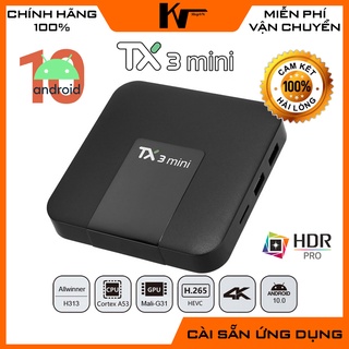 Mua Android TV Box TX3 Mini  Ram 2G  Bộ nhớ 16GB  Android TV 10.0  Wifi 5Ghz  Bluetooth 4.2