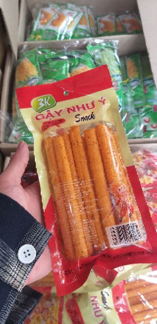SNACK GẬY NHƯ Ý BIM BIM CAY Bịch 30 Gói [FREESHIP ĐƠN TỪ 50K]