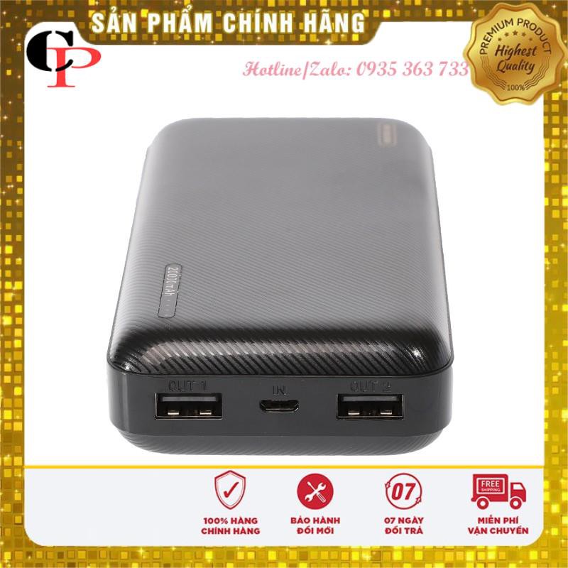 Sạc Dự Phòng 20000mah 10000mah WK DESIGN WP117 Cục pin sạc dự phòng mini sạc nhanh 2 cổng USB 2.1A