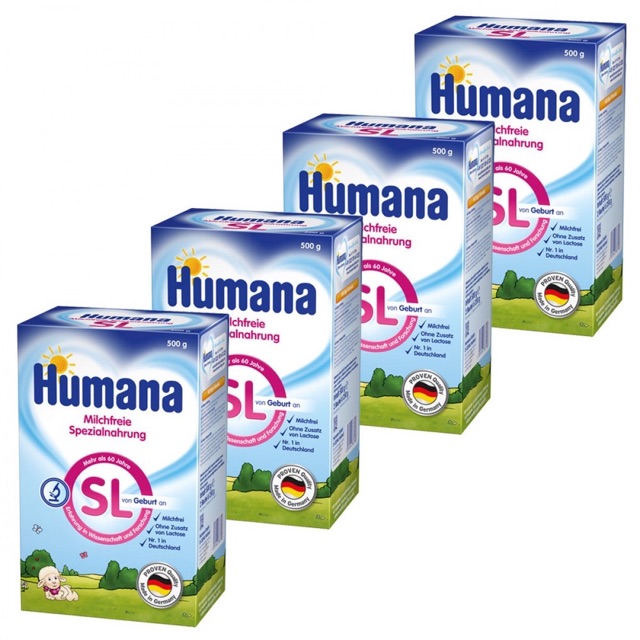 Sữa Humana dành riêng cho trẻ dị ứng đạm sữa - Xuất Xứ Đức- Loại 500gr