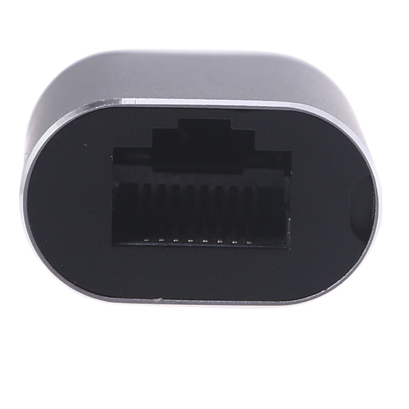 Đầu Chuyển Đổi USB-C Type-C Sang RJ45 LAN 100W Cho Máy Tính