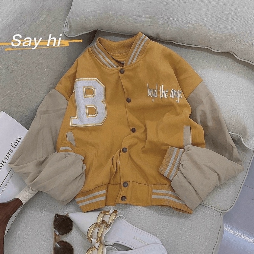 Áo Khoác Bomber Croptop Nữ Da Lộn Cực Xịn Cực Xinh - CLITUS