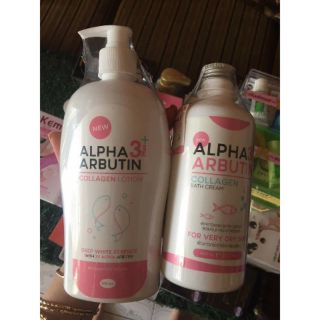 Sữa tắm & dưỡng thể Alpha Arbutin 3 plus collagen thailan