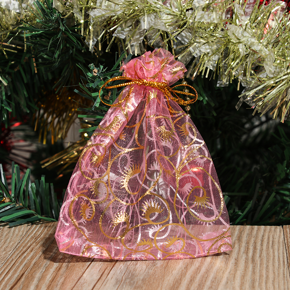 Set 50 Túi Dây Rút Đựng Bánh Quy Xinh Xắn