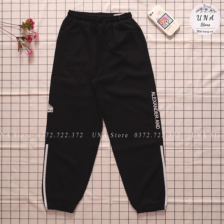 Quần Jogger nữ - Quần thể thao bo gấu chất đũi đủ size - Q06