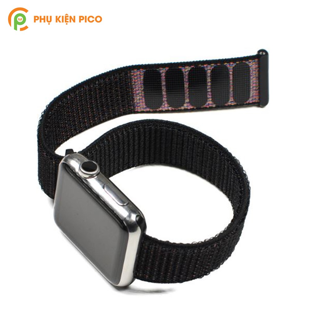 Dây Nylon Apple Watch 1/2/3/4/5 size 38/40/42/44mm Nylon Sport Loop siêu bền