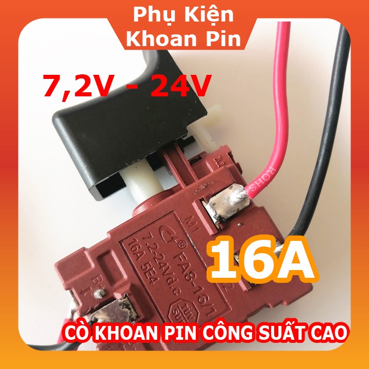 Cò máy khoan , vít , bulong dùng pin chịu cường độ cao.(P065)