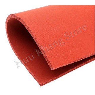 Lót cao su đỏ chịu nhiệt | 20*25cm | 5MM | 10MM
