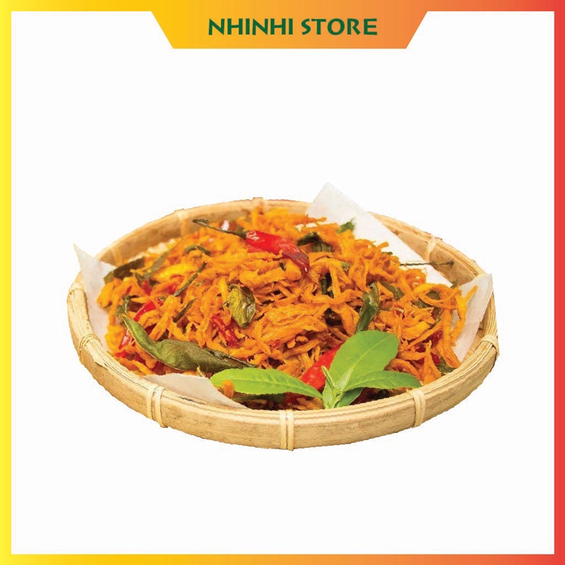 Khô Gà Lá Chanh, Lon 300g - Món Ăn Vặt Nhâm Nhi Ngày Tết - Trái Cây Sấy Nhi Nhi Store | BigBuy360 - bigbuy360.vn